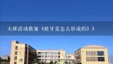 为什么会有龋齿大班教案,幼儿园教案《龋齿》