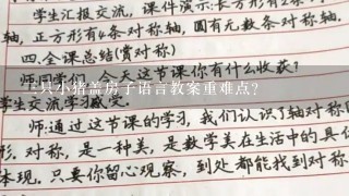 三只小猪盖房子语言教案重难点？