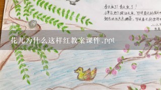 花儿为什么这样红教案课件.ppt