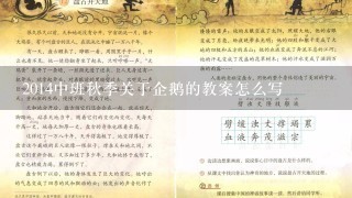 2014中班秋季关于企鹅的教案怎么写