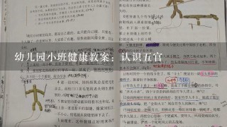 幼儿园小班健康教案：认识五官