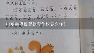 山东淄博德智教育学校怎么样？