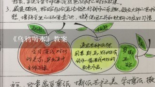 《乌鸦喝水》教案