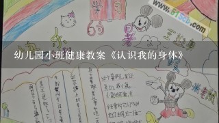 幼儿园小班健康教案《认识我的身体》