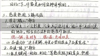 您认为如何设计语文教案以提高学生写作能力