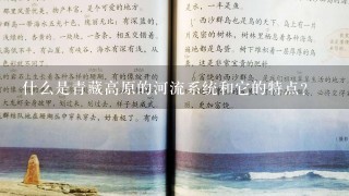 什么是青藏高原的河流系统和它的特点